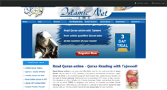 Desktop Screenshot of islamicnet.com